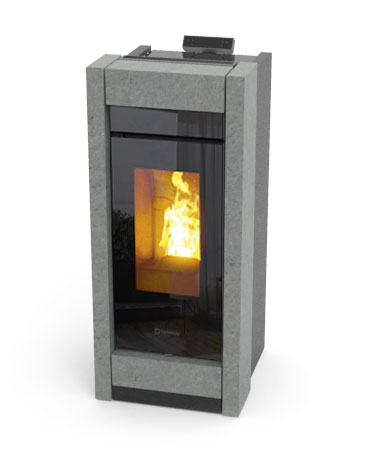 Пеллетный камин воздушный THERMOROSSI AROMY STONE 13_0 Пеллетный камин воздушный THERMOROSSI AROMY STONE 13_0