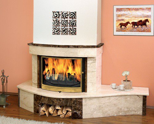 Каминная облицовка Andalusia Dominica (две полки)_0 Каминная облицовка Andalusia Dominica (две полки)_0