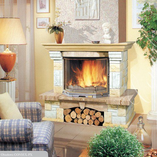 Каминная облицовка Bella italia Consul (Пристенная)_1 Каминная облицовка Bella italia Consul (Пристенная)_1