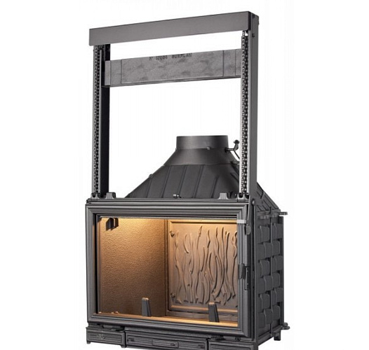 Топка sunflam с открытием двери в сторону и вверх, с дефлектором_5 Топка sunflam с открытием двери в сторону и вверх, с дефлектором_5