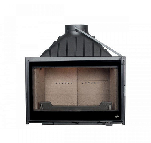 Топка Seguin prestige visio 8 с открытием двери в сторону, black line glass_2 Топка Seguin prestige visio 8 с открытием двери в сторону, black line glass_2