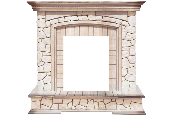 Dimplex Preston очаг Danville Antique Brass FB2 белый/слоновая кость с патиной_1 Dimplex Preston очаг Danville Antique Brass FB2 белый/слоновая кость с патиной_1