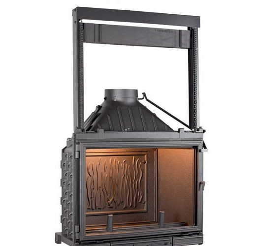 Топка Seguin super 8 с открытием двери в сторону, с дефлектором_4 Топка Seguin super 8 с открытием двери в сторону, с дефлектором_4